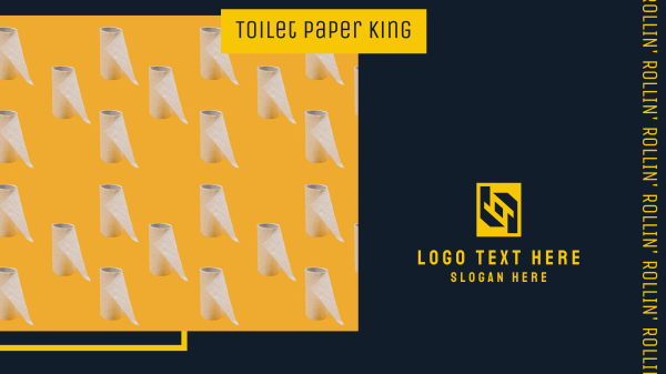 Toilet Paper Zoom Background Design Image Preview