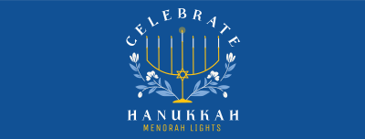 Hanukkah Light Facebook cover Image Preview