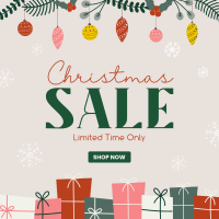 Christmas Gifts Sale Instagram Post Design