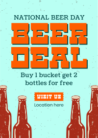 Bottles And Lager Flyer Image Preview
