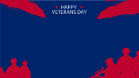 Thank You Veterans Zoom Background Image Preview