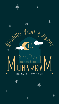 Wishing You a Happy Muharram Instagram story Image Preview