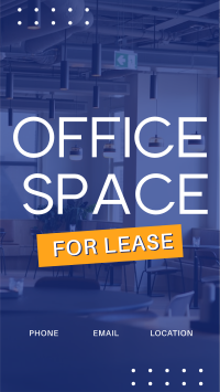 Office For Lease Instagram reel Image Preview