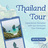 Thailand Tour Package Instagram post Image Preview