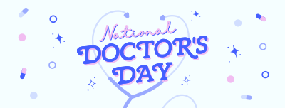 Quirky Doctors Day Facebook cover Image Preview