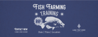 Fish Farming Training Facebook Cover Design