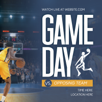 Basketball Game Day Instagram post Image Preview