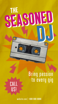 Seasoned DJ Cassette Facebook Story Image Preview