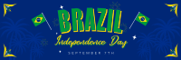 Festive Brazil Independence Twitter header (cover) Image Preview
