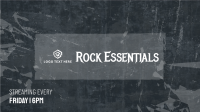 Rock Music Grunge YouTube Banner Image Preview