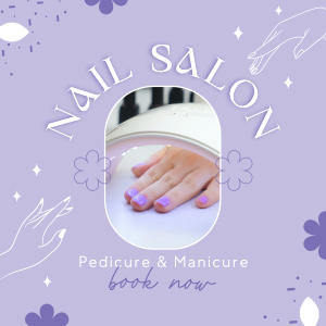 Modern Nail Salon Instagram post Image Preview