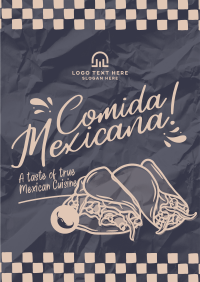 Comida Mexicana Poster Design