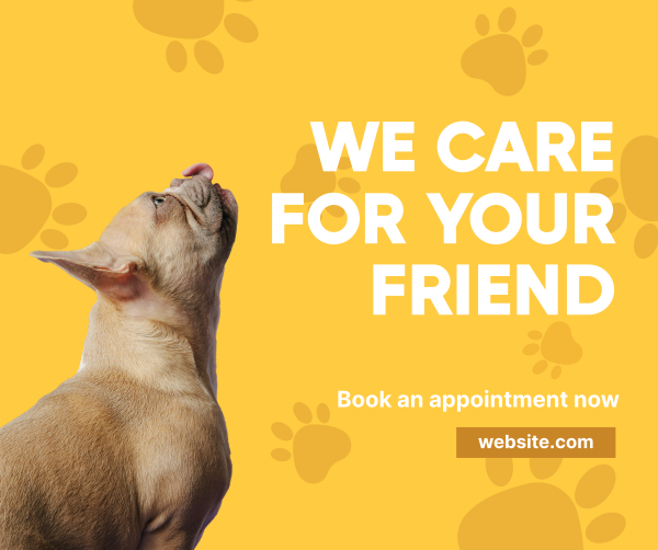 We Care Veterinary Facebook Post Design Image Preview