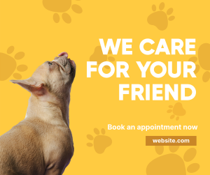 We Care Veterinary Facebook post
