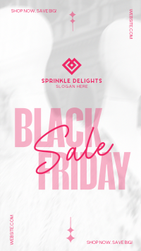 Black Friday Fashion YouTube Short Image Preview