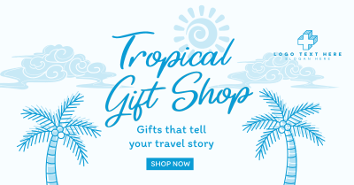 Beach Travel Souvenirs Facebook ad Image Preview