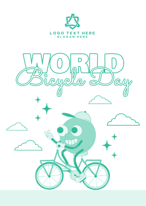 Celebrate Bicycle Day Flyer Image Preview