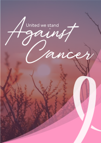 Stand Against Cancer Poster Image Preview