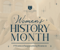 Women's History Month Facebook Post Design