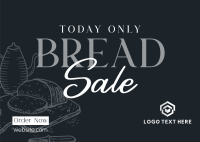 Bread Platter Postcard Design