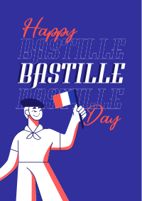 Hey Hey It's Bastille Day Poster Image Preview
