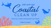 Coastal Cleanup Facebook event cover Image Preview