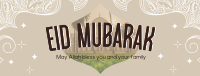 Starry Eid Al Fitr Facebook cover Image Preview