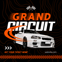 Racing Contest Instagram Post Design