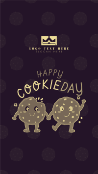 Adorable Cookies Facebook Story Design