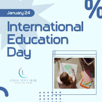 International Education Day Instagram Post Preview