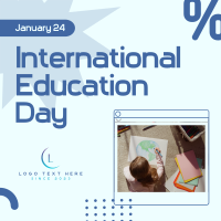International Education Day Instagram Post Design