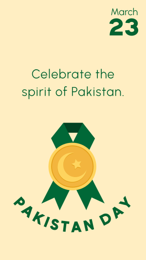 Celebrate Pakistan Day Instagram story Image Preview