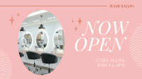 Hair Salon is Open Facebook event cover Image Preview