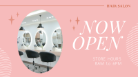 Hair Salon is Open Facebook Event Cover Image Preview