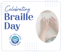 International Braille Day Facebook post Image Preview