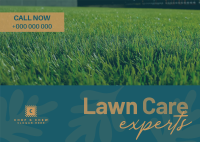 Lawn Care Experts Postcard Image Preview