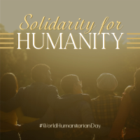 Simple Humanitarian Day Instagram post Image Preview