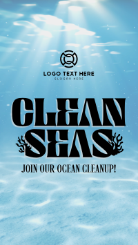 Clean Seas For Tomorrow Instagram reel Image Preview