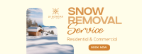Snow Removers Facebook Cover Design