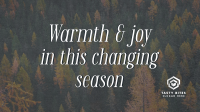 Autumn Season Quote Facebook Event Cover Image Preview