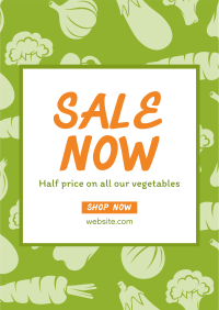 Vegetable Supermarket Flyer Image Preview