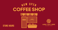 Local Cafe Storefront Facebook ad Image Preview