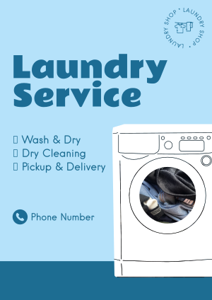 Laundry Services Flyer Image Preview