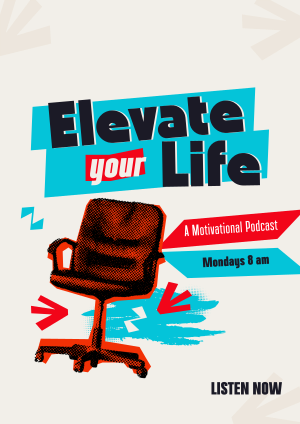 Elevate Life Podcast Flyer Image Preview