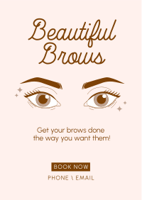 Beautiful Brows Flyer Image Preview