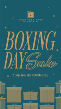 Boxing Day Presents Instagram Reel Image Preview