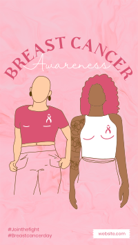 Breast Cancer Survivor Facebook story Image Preview