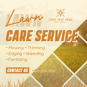 Lawn Care Maintenance Instagram post Image Preview