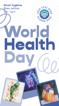 Retro World Health Day Video Image Preview