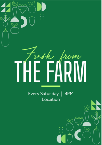 Fresh from the Farm Flyer Design